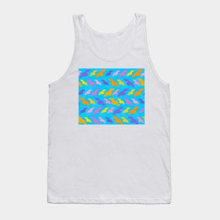 Cockatoo Crazy Blue Tank Top